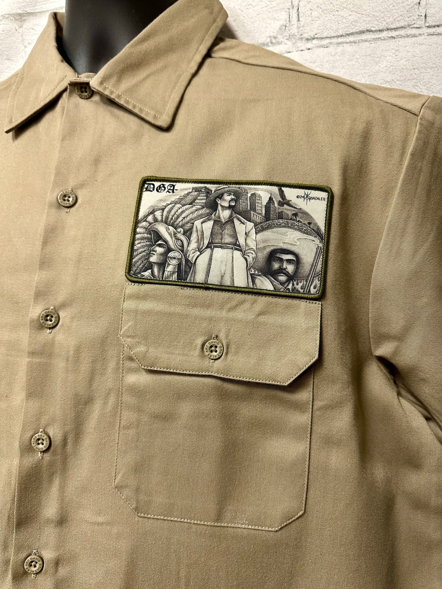 Camisa de trabajo DGA™ - SOY CHICANO 