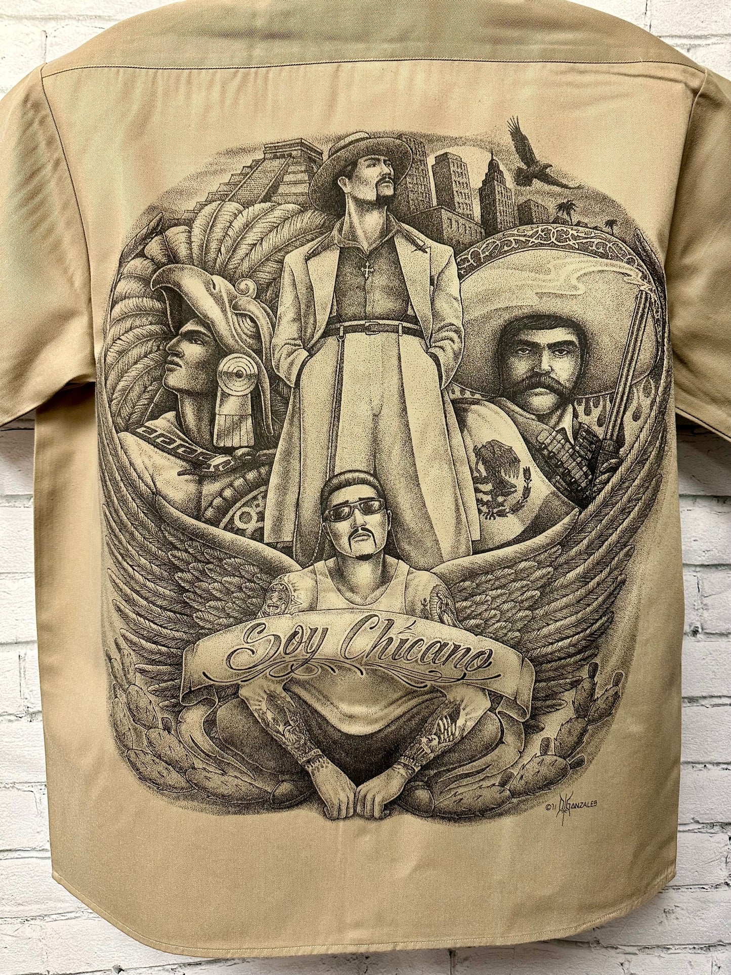 Camisa de trabajo DGA™ - SOY CHICANO 