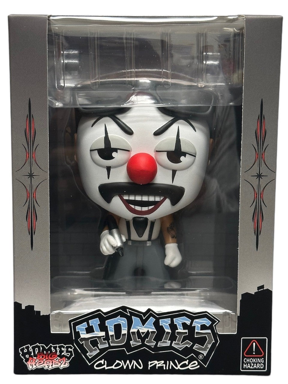 HOMIES™ - Figura de BIG HEADZ del Príncipe Payaso - Serie n.° 4