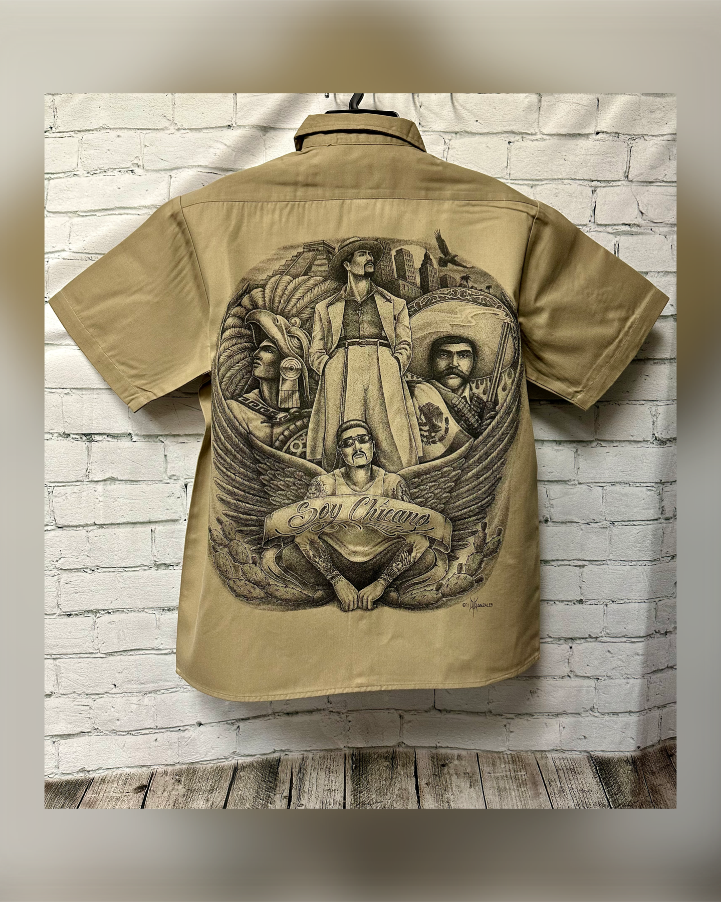 Camisa de trabajo DGA™ - SOY CHICANO 