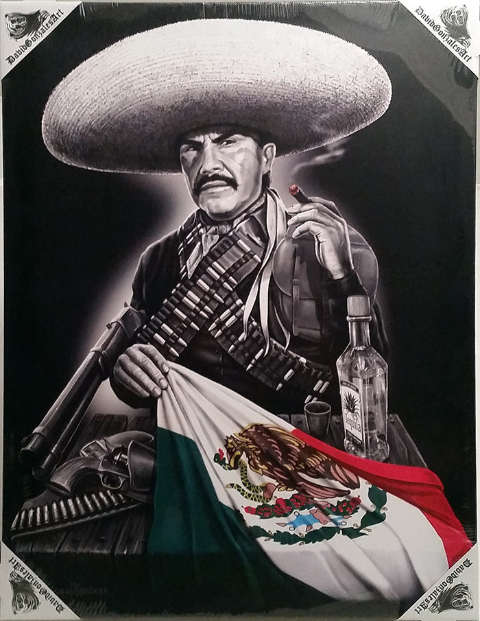 PURO MEXICANO - Lienzo pequeño - 12" X 16"